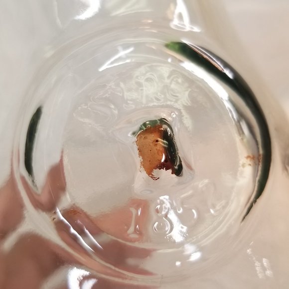 Vintage Paul Masson Vineyards Milk Bottle Clear Glass Wine Carafe 1qt Since 1852 - Picture 2 of 5